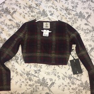 Cropped Unif/Urban Outfitters sweater.